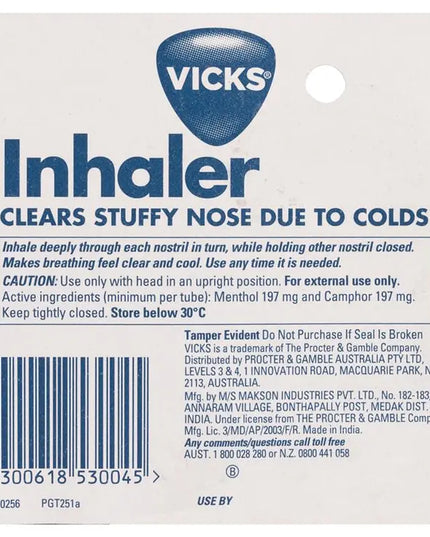 Vicks Inhaler 0.5ml