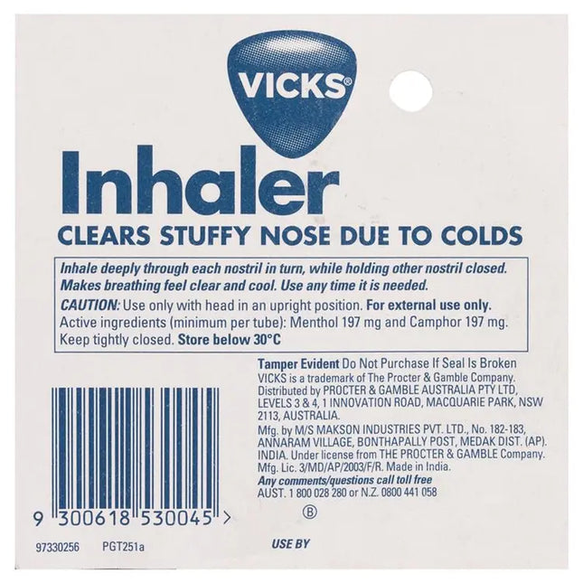 Vicks Inhaler 0.5ml
