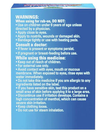 Vicks Vaporub Xtra Strong 50g