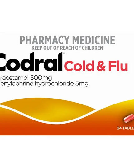 Codral PE Cold and Flu 24 Tablets