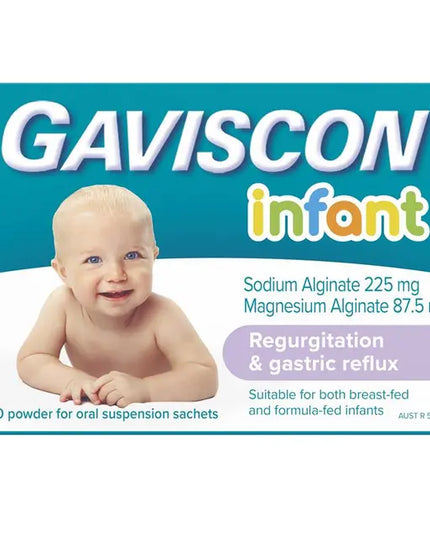 Gaviscon Infant Powder Sachets for Regurgitation and Gastric Reflux 30 Pack