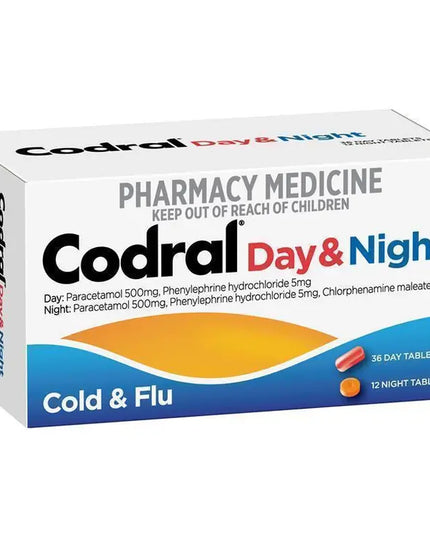 Codral PE Day & Night Tablets 48 Pack