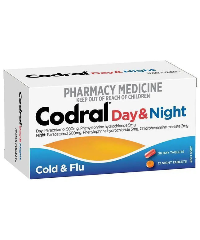 Codral PE Day & Night Tablets 48 Pack