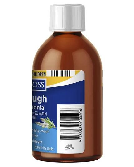 Gold Cross Senega & Ammonia Mixture 500ml
