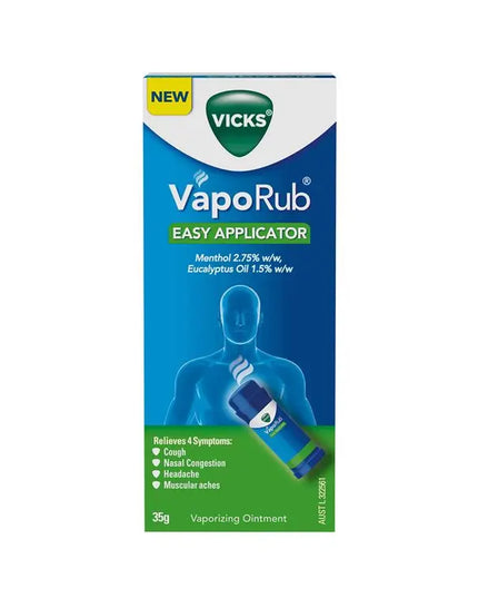 Vicks VapoRub Easy Applicator Vaporising Ointment 35g