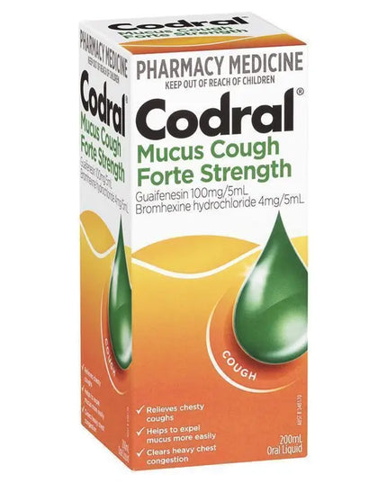 Codral Mucus Cough Forte 200ml
