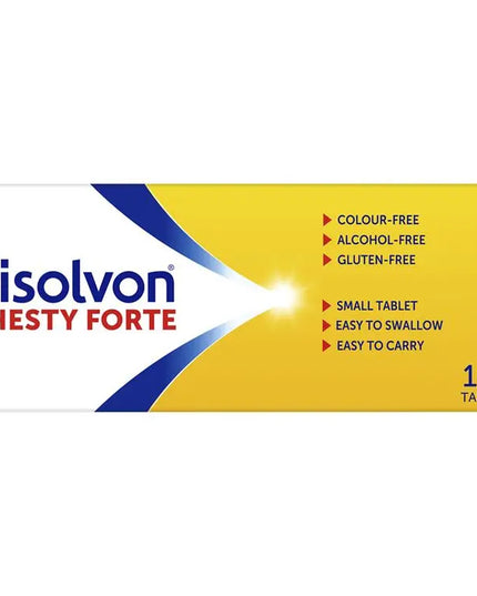 Bisolvon Chesty Forte Cough Tablets 100 Pack