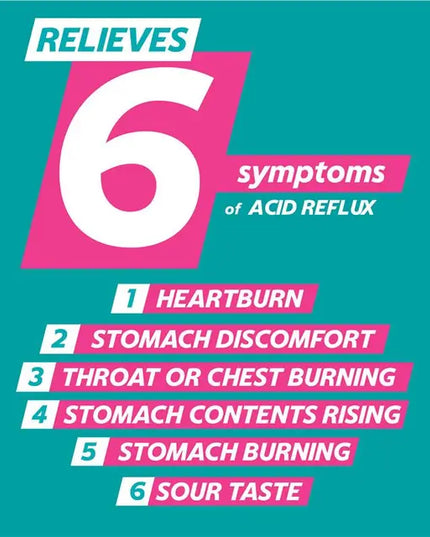 Gaviscon Dual Action Heartburn and Indigestion Relief Mixed Berry 16 Pack