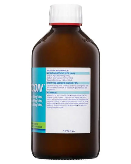 Gaviscon Core Peppermint Liquid Heartburn & Indigestion Relief 600ml