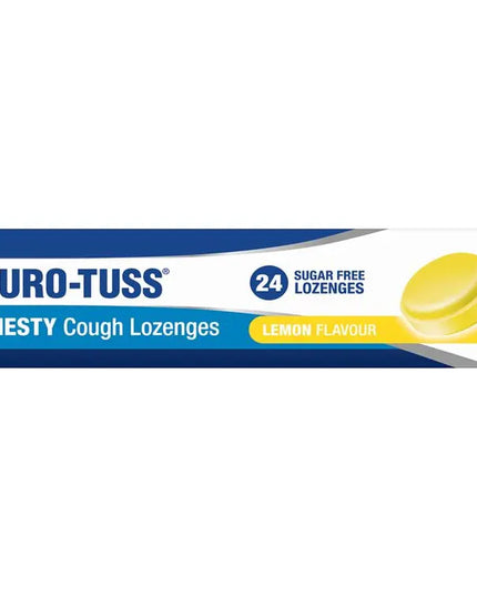 DURO-TUSS Chesty Cough Lozenges Lemon 24 Lozenges