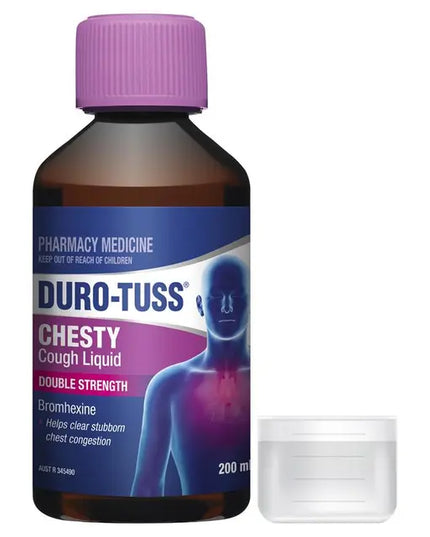 DURO-TUSS Chesty Cough Liquid Double Strength 200mL