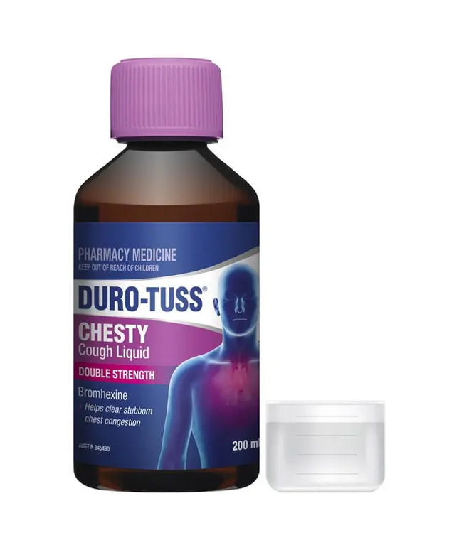 DURO-TUSS Chesty Cough Liquid Double Strength 200mL