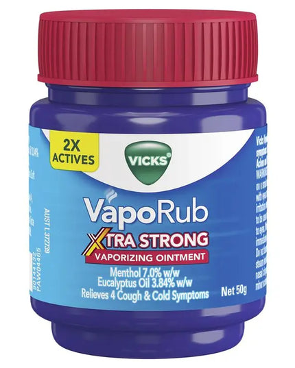 Vicks Vaporub Xtra Strong 50g