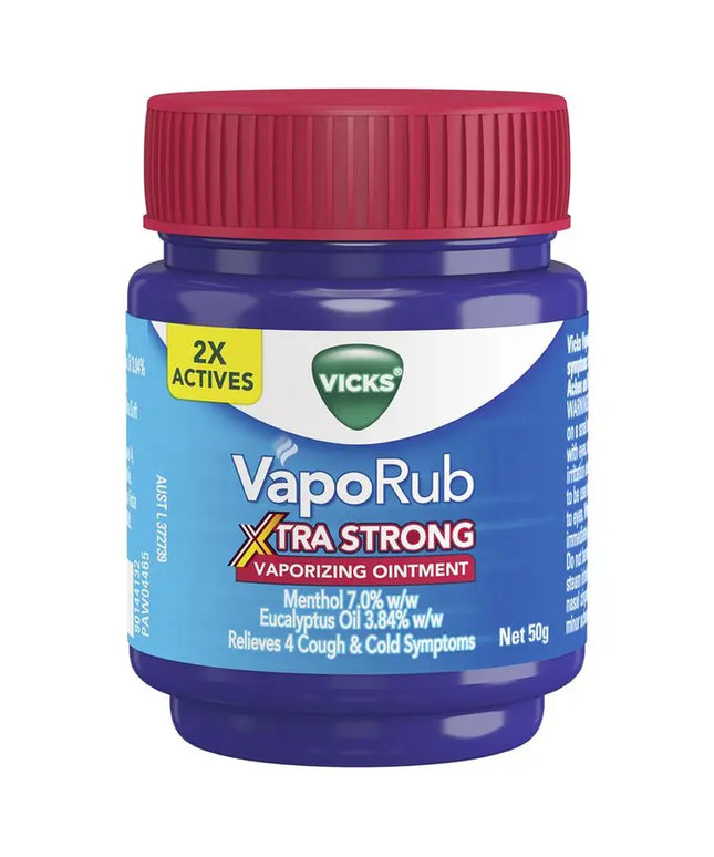 Vicks Vaporub Xtra Strong 50g