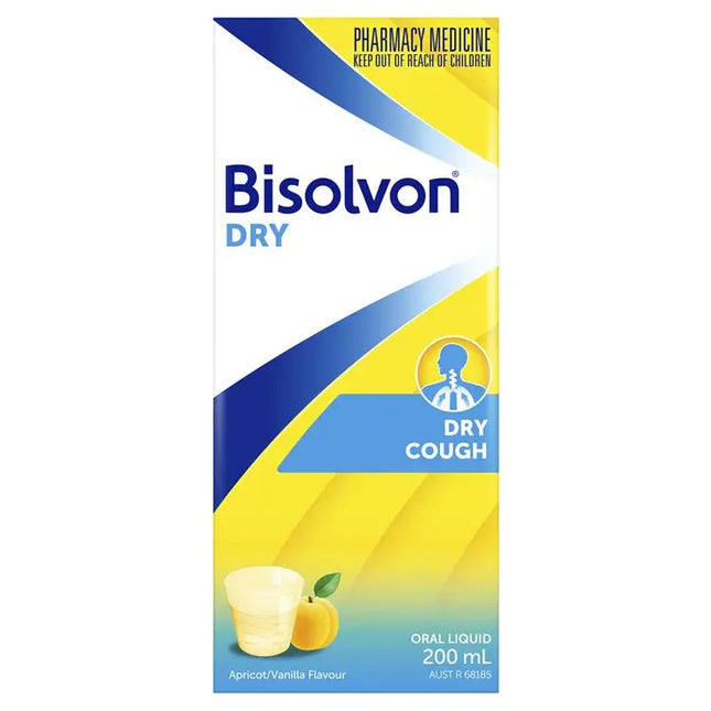 Bisolvon Dry Oral Liquid 200mL - Cough Liquid