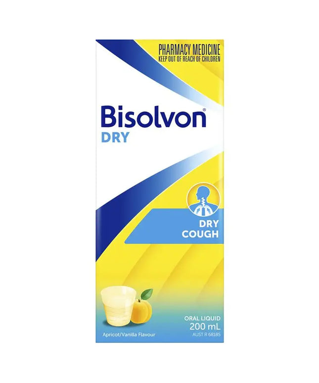 Bisolvon Dry Oral Liquid 200mL - Cough Liquid