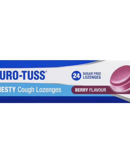 DURO-TUSS Chesty Cough Lozenges Berry 24 Lozenges