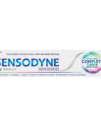 Sensodyne Toothpaste Complete Care + Smart Clean Extra Fresh 100g