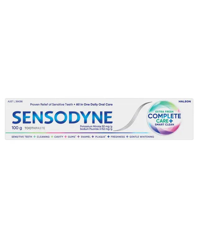 Sensodyne Toothpaste Complete Care + Smart Clean Extra Fresh 100g