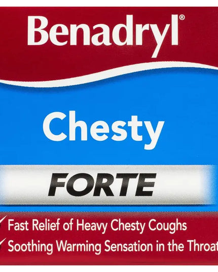 Benadryl Chesty Forte Cough Liquid Berry Flavour 200mL