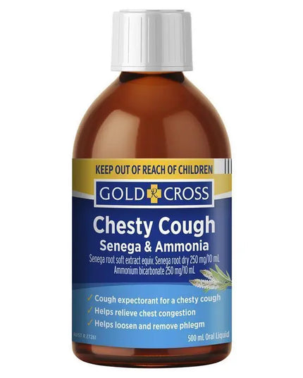 Gold Cross Senega & Ammonia Mixture 500ml