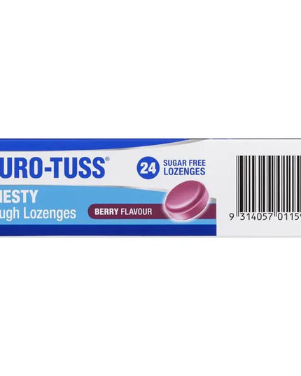 DURO-TUSS Chesty Cough Lozenges Berry 24 Lozenges