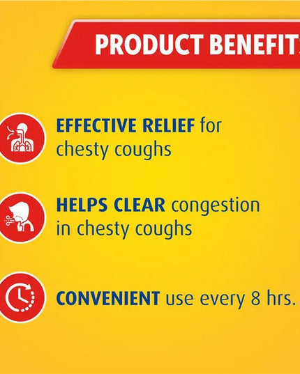 Bisolvon Chesty Forte Cough Tablets 100 Pack