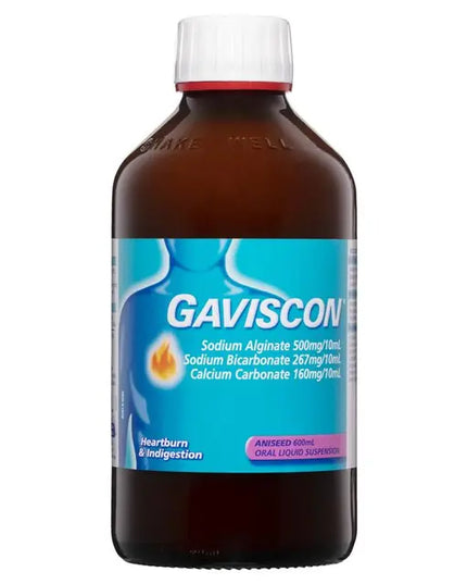 Gaviscon Core Aniseed Liquid Heartburn & Indigestion Relief 600ml