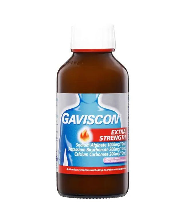 Gaviscon Extra Strength Heartburn and Indigestion Relief Aniseed Flavour 300ml
