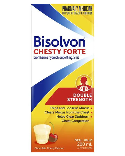 Bisolvon Chesty Forte 200ml
