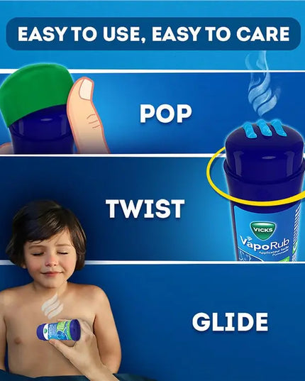 Vicks VapoRub Easy Applicator Vaporising Ointment 35g
