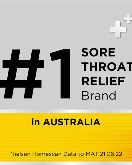 Strepsils Extra Honey Lemon Lozenges 16pk Fast Numbing Sore Throat Pain Relief with Anaesthetic