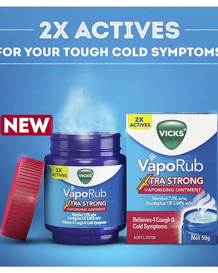 Vicks Vaporub Xtra Strong 50g