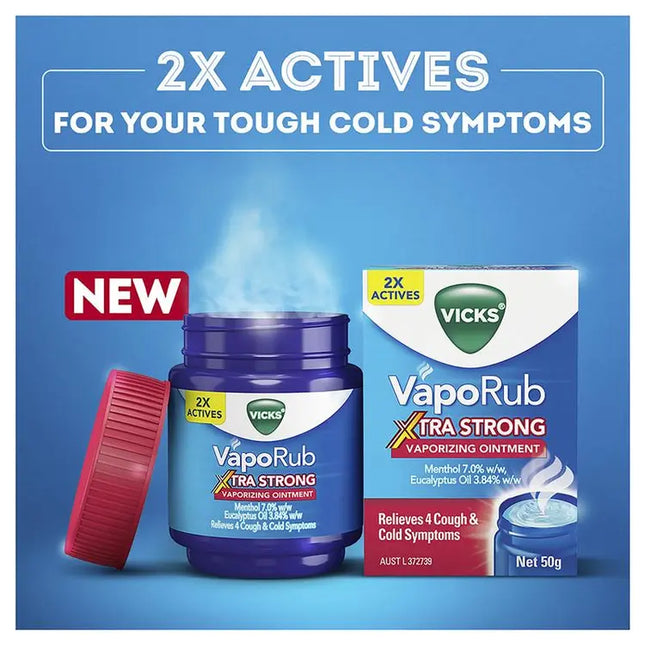 Vicks Vaporub Xtra Strong 50g