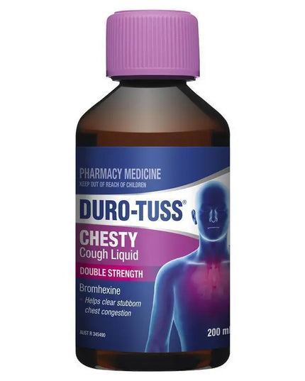 DURO-TUSS Chesty Cough Liquid Double Strength 200mL
