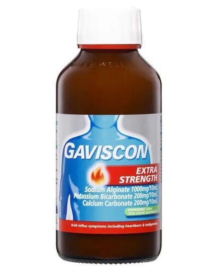 Gaviscon Extra Strength Heartburn And Indigestion Relief Peppermint Flavour 300ml