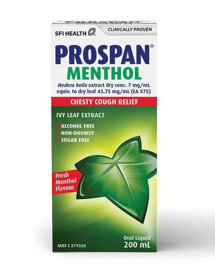 Prospan Chesty Cough Menthol (Ivy Leaf) 200ml