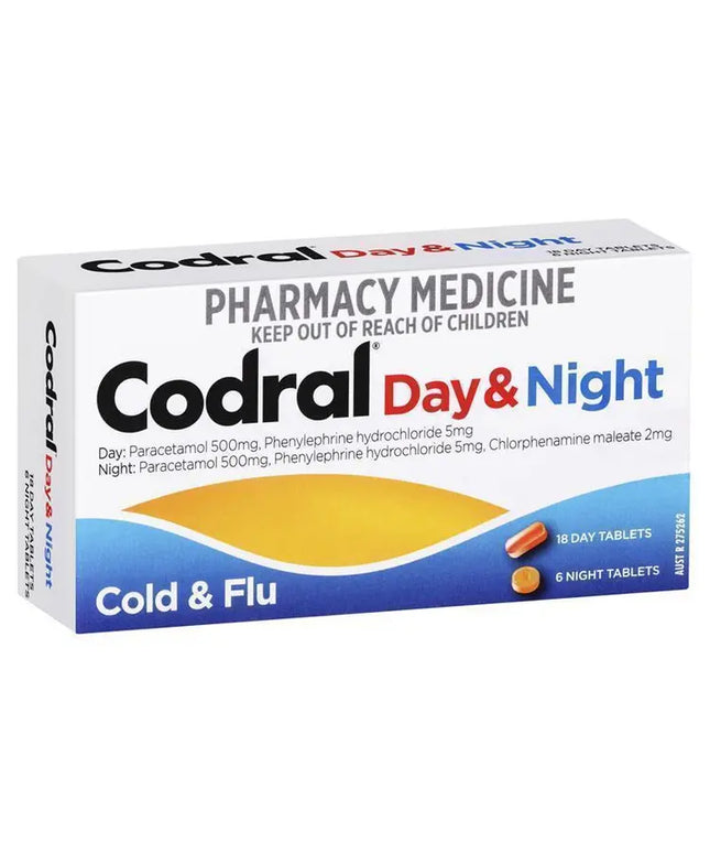 Codral PE Day & Night Tablets 24 Pack