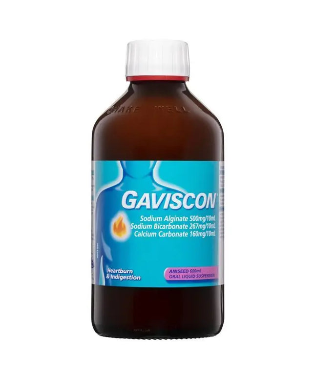 Gaviscon Core Aniseed Liquid Heartburn & Indigestion Relief 600ml