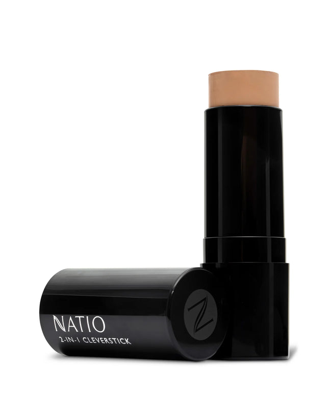Natio 2-in-1 Cleverstick Beige 15g