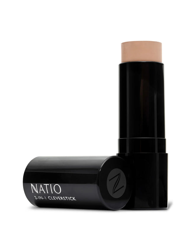 Natio 2-in-1 Cleverstick Natural 15g