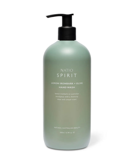 Natio Spirit Lemon Ironbark + Olive Hand Wash 500ml