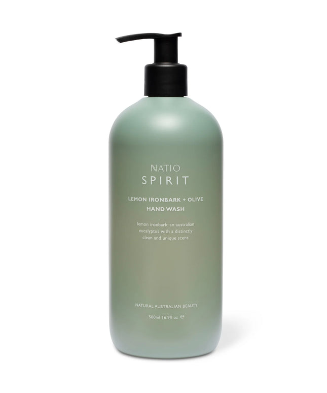 Natio Spirit Lemon Ironbark + Olive Hand Wash 500ml