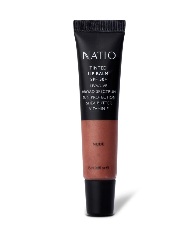 Natio Tinted Lip Balm SPF 50+ Nude 15ml