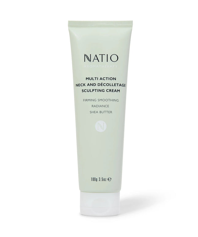 Natio Aromatherapy Multi Action Neck and Décolletage Sculpting Cream 100g