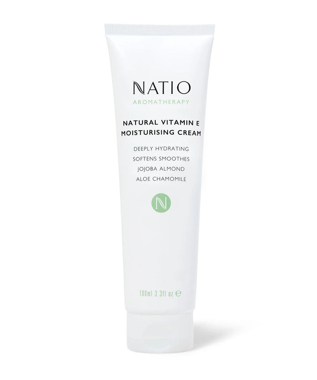 Natio Aromatherapy Natural Vitamin E Moisturising Cream- 100ml