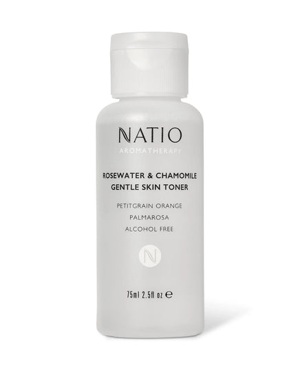Natio Aromatherapy Rosewater & Chamomile Gentle Skin Toner 75ml