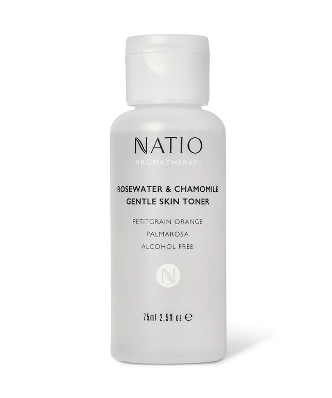 Natio Aromatherapy Rosewater & Chamomile Gentle Skin Toner 75ml