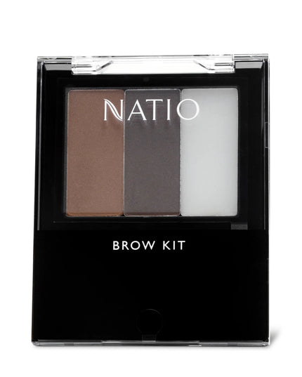 Natio Brow Kit Wax 1g Brow Powder x 2 2.3g