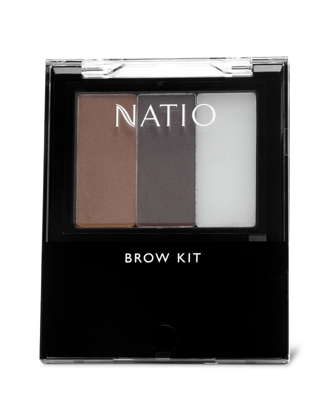Natio Brow Kit Wax 1g Brow Powder x 2 2.3g